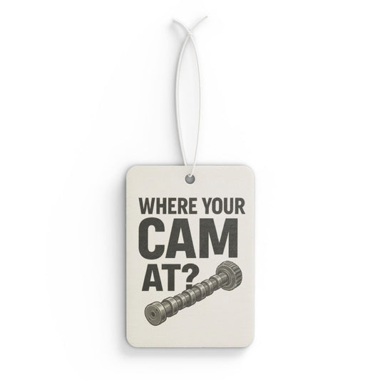 Where Your Cam At? Car Air Freshener