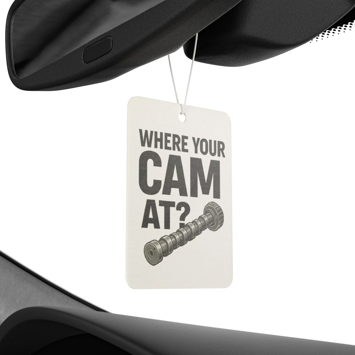Where Your Cam At? Car Air Freshener